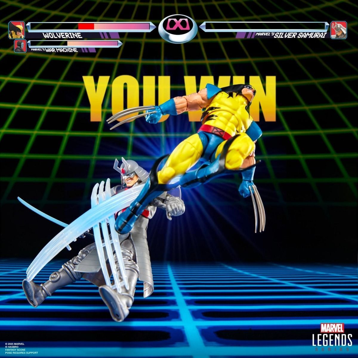 Marvel Gamerverse ウルヴァリンｖｓシルバーサムライ マーベルレジェンド・シリーズ ゲーマーバース ウルヴァリン VS