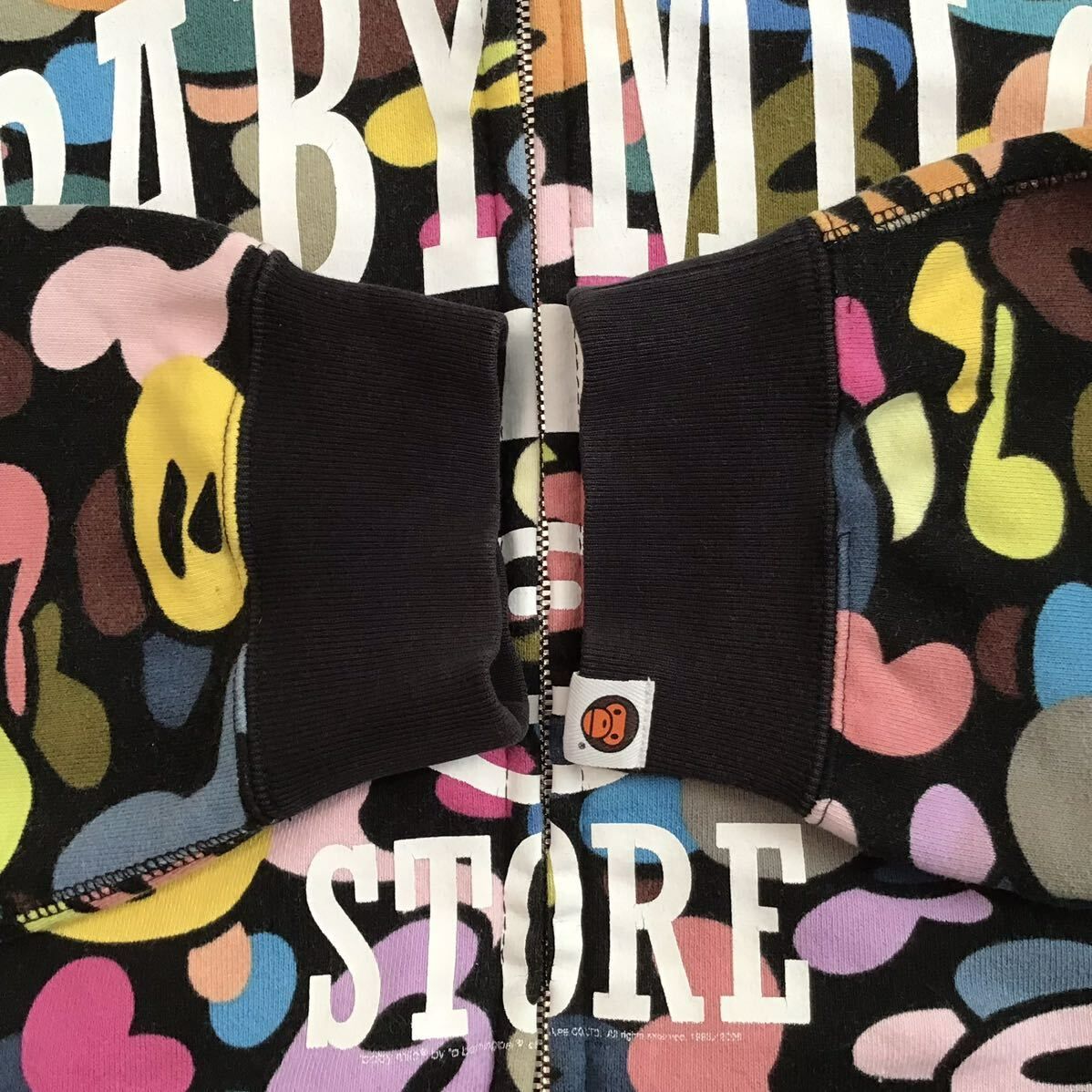 マイロ マルチカモ フルジップ パーカー Lサイズ a bathing ape BAPE 