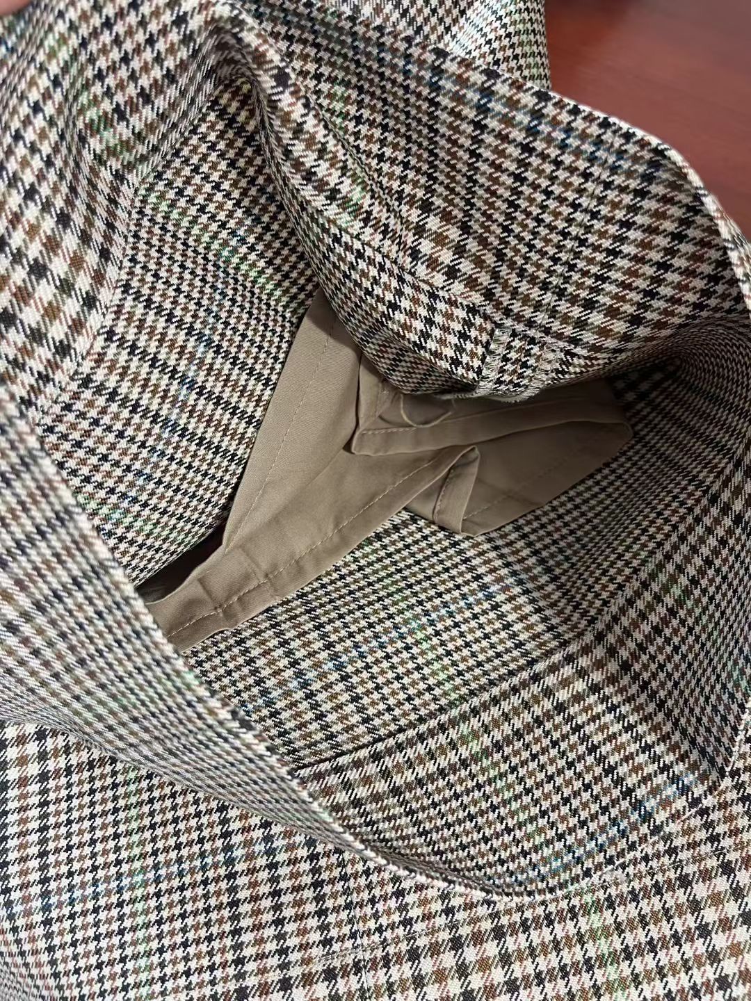 TODAYFUL(トゥデイフル)Check Wide Combinaison チェックワイド