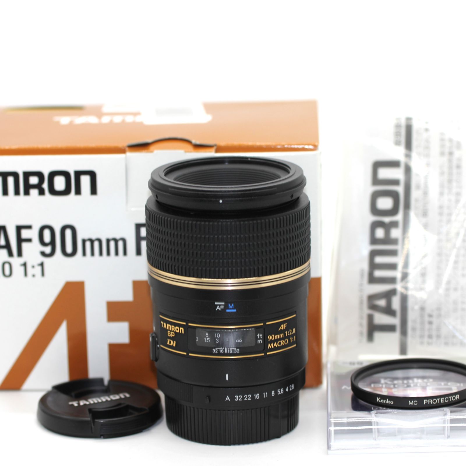 美品 TAMRON 単焦点マクロレンズ SP AF90mm F2.8 Di MACRO 1:1