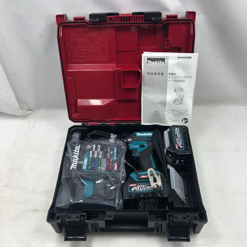 MAKITA マキタ 締め付け工具 インパクトドライバ S 完備 コードレス式 40 v ブルー