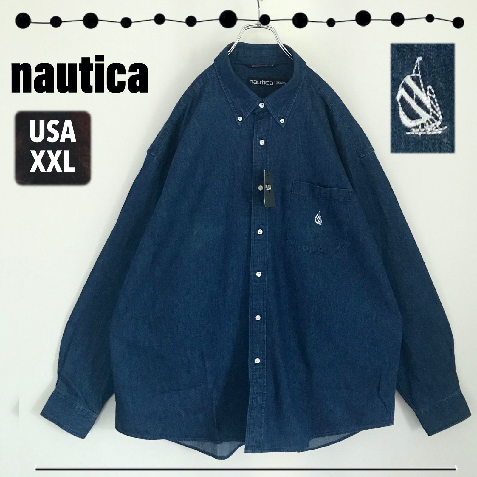 未使用品/デッドストック】nautica ノーティカ☆ビッグサイズ☆ボタン