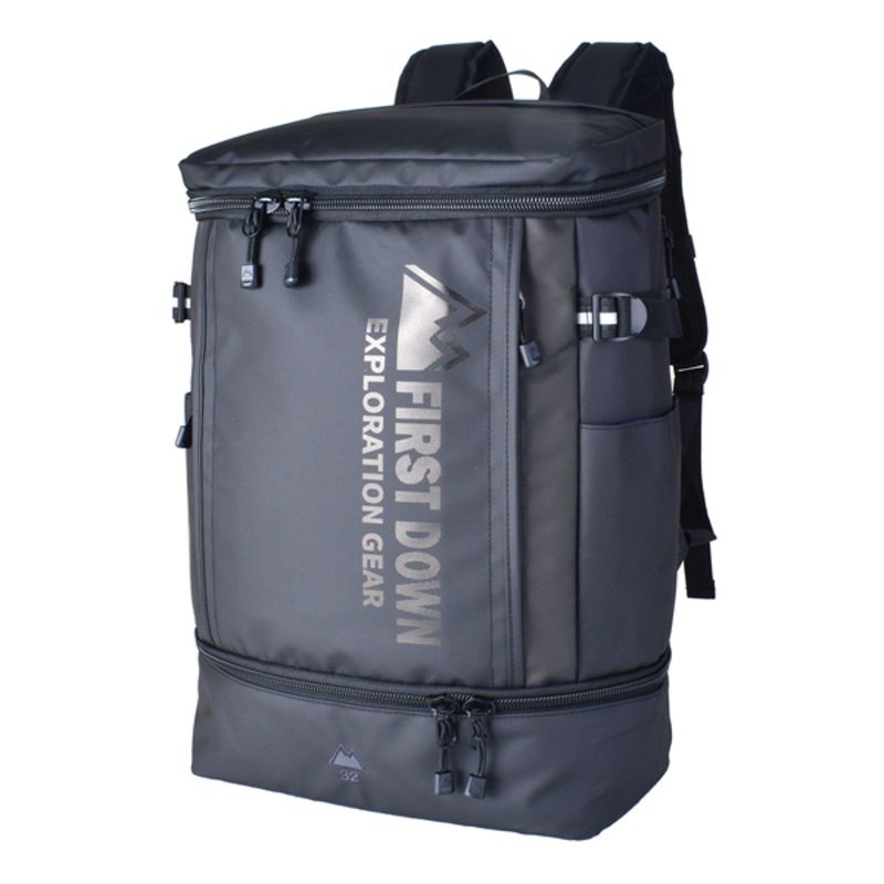 FIRST DOWN デイパック・バックパック ダブルスペースバックパック 32  32L  GRAY FIRST DOWN(ファーストダウン)] ダブルスペースバックパック 32 GRAY
