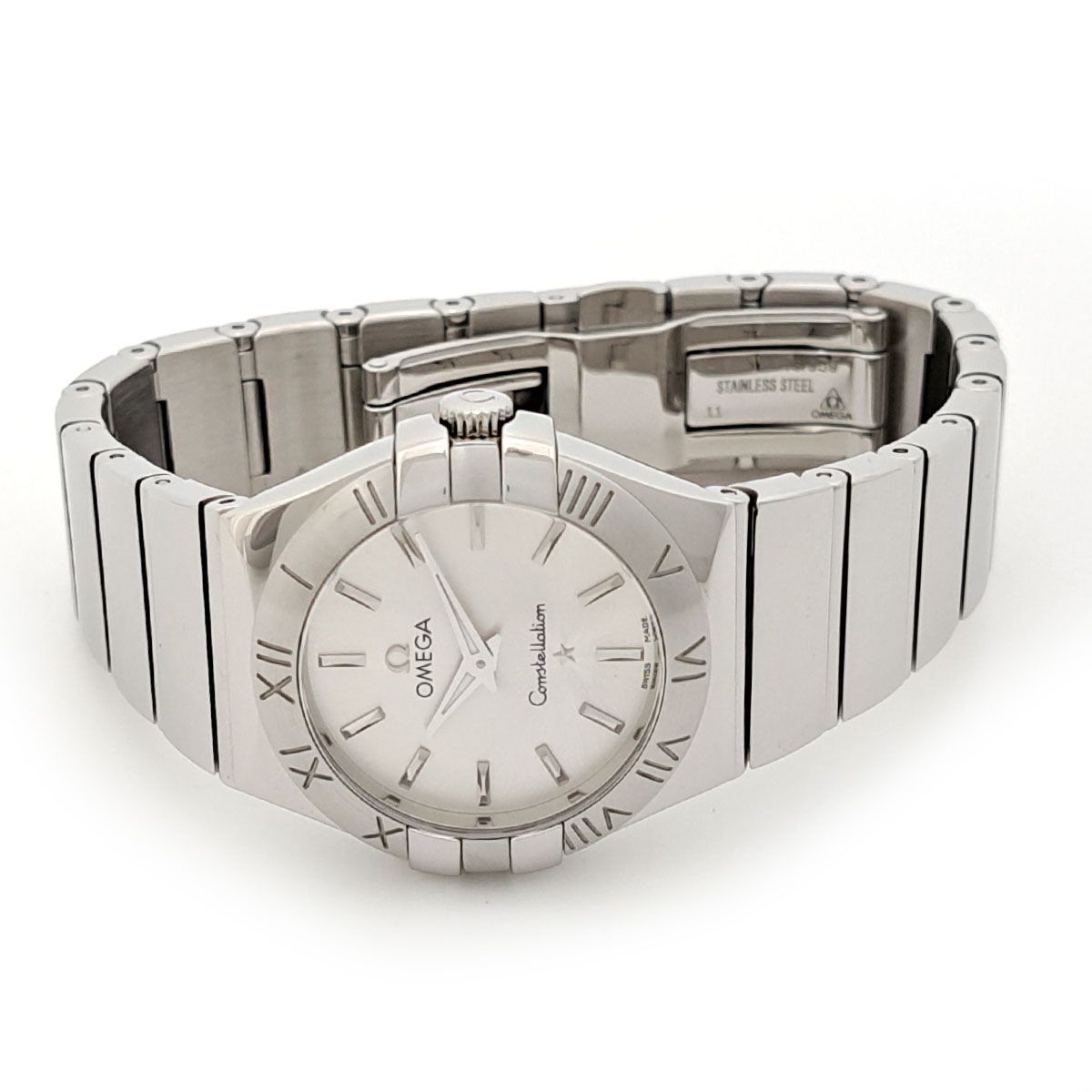 オメガ コンステレーション ポリッシュ 123.10.27.60.02.002 クオーツ ステンレススティール レディース OMEGA 時計