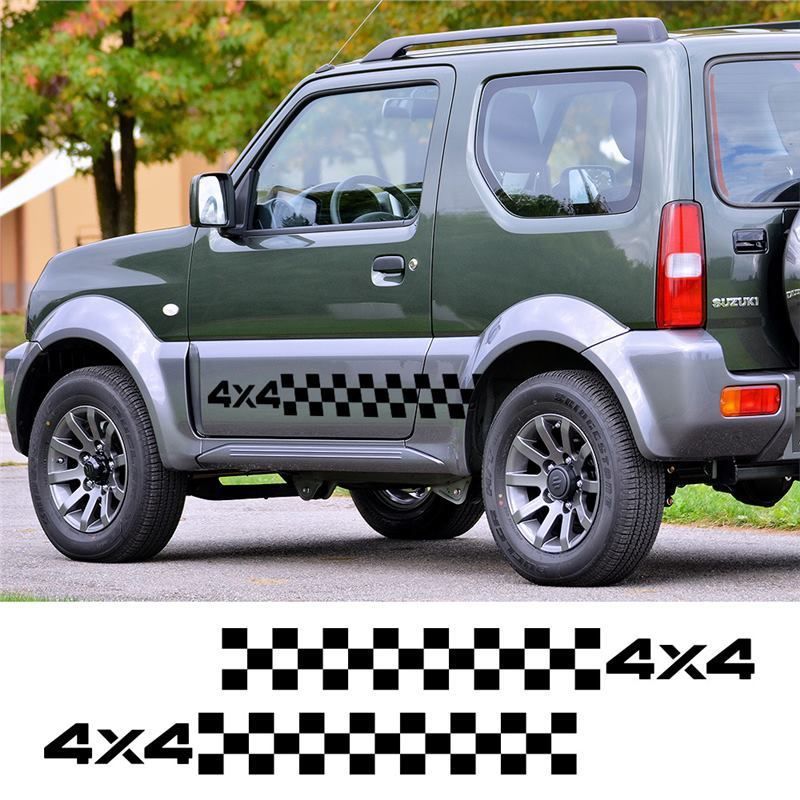 送料無料】スズキジムニー(Jimny) 車体デカール サイドスカート 送料無料】スズキジムニー(Jimny) 車体デカール サイドスカート