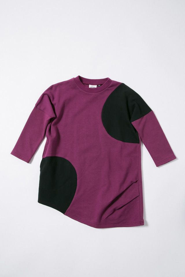 minau/circleアシメワンピ ワンピース　新品子供服110 キッズ 女の子