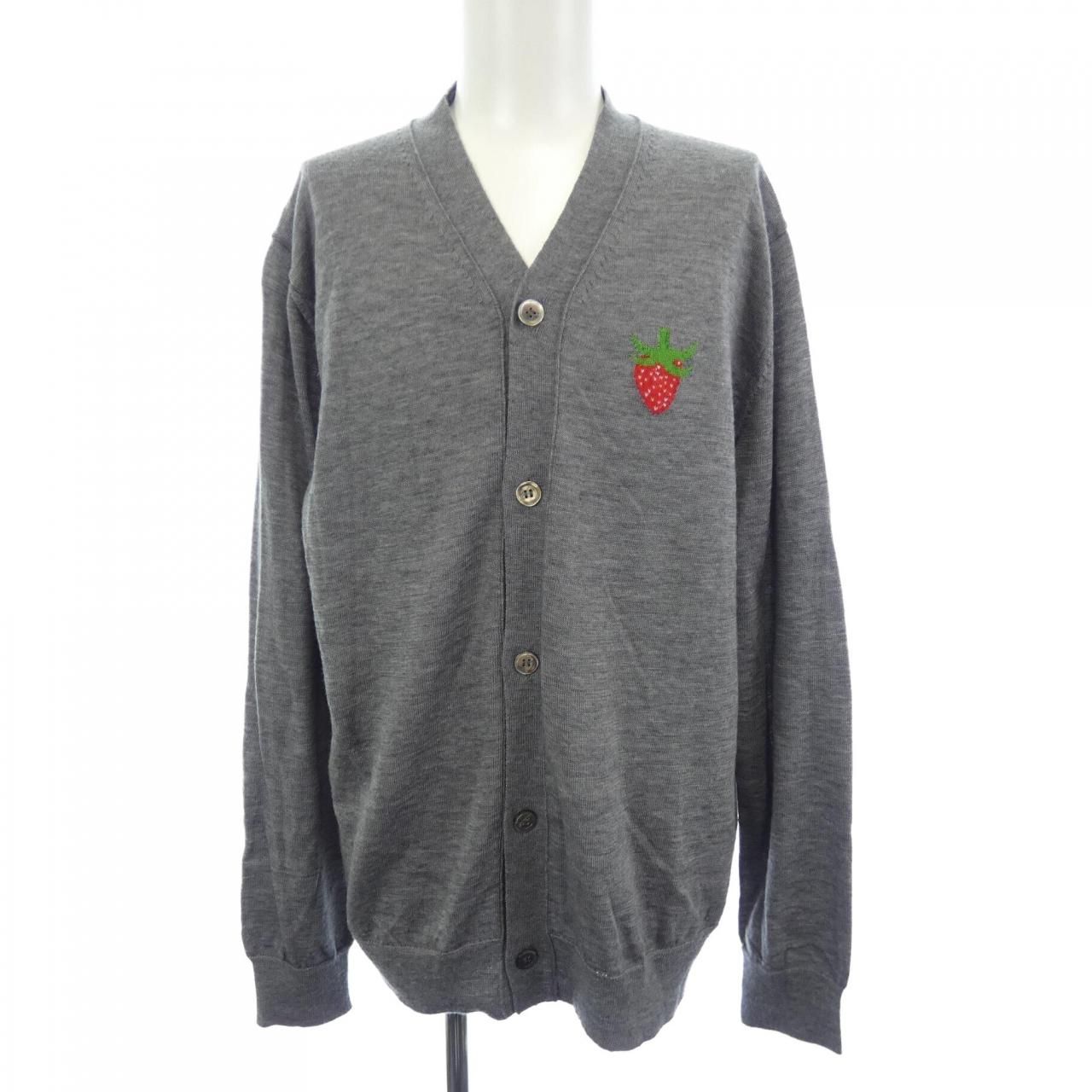 COMME des GARÇONS SHIRT グレー カーディガン S COMME des GARÇONS SHIRT グレー カーディガン S COMME des