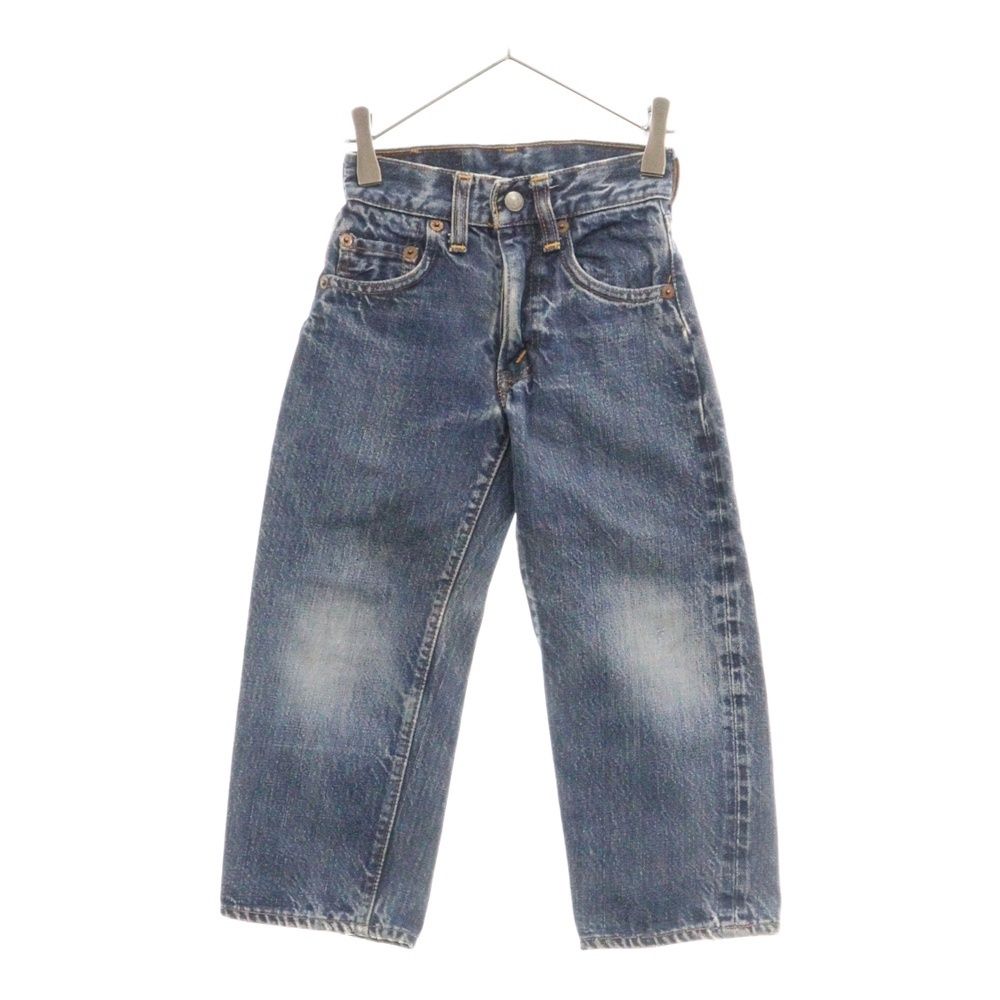 Levi s リーバイス 60‐70s VINTAGE 302 BIG E KIDS 42 TALON ジップ ボタン裏刻印 4 キッズ デニム パンツ インディゴ