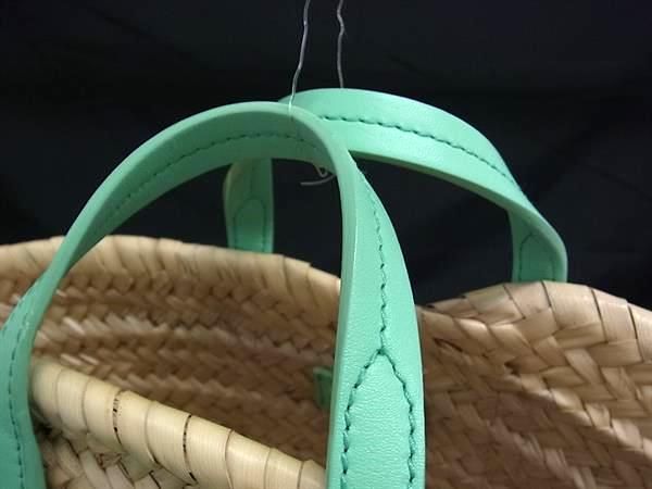 □新品同様□ JIMMY CHOO ジミーチュウ ストロー×レザー 2WAY