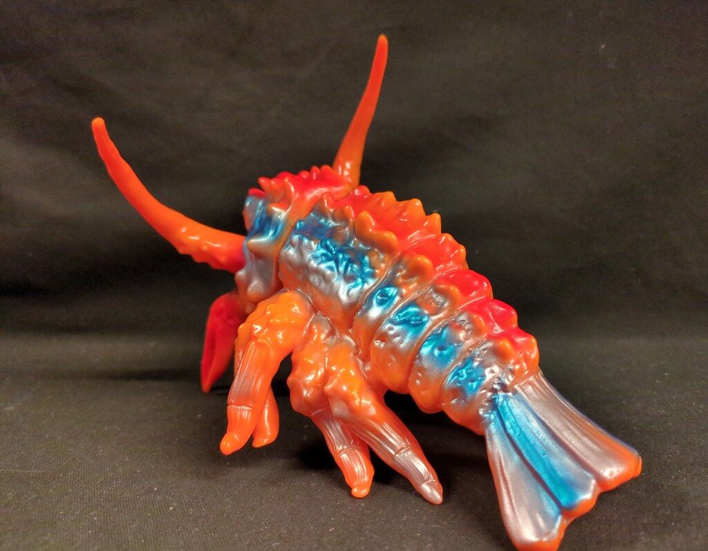 マルサン 電撃怪獣大作戦 エビラ 橙色成型 - メルカリ