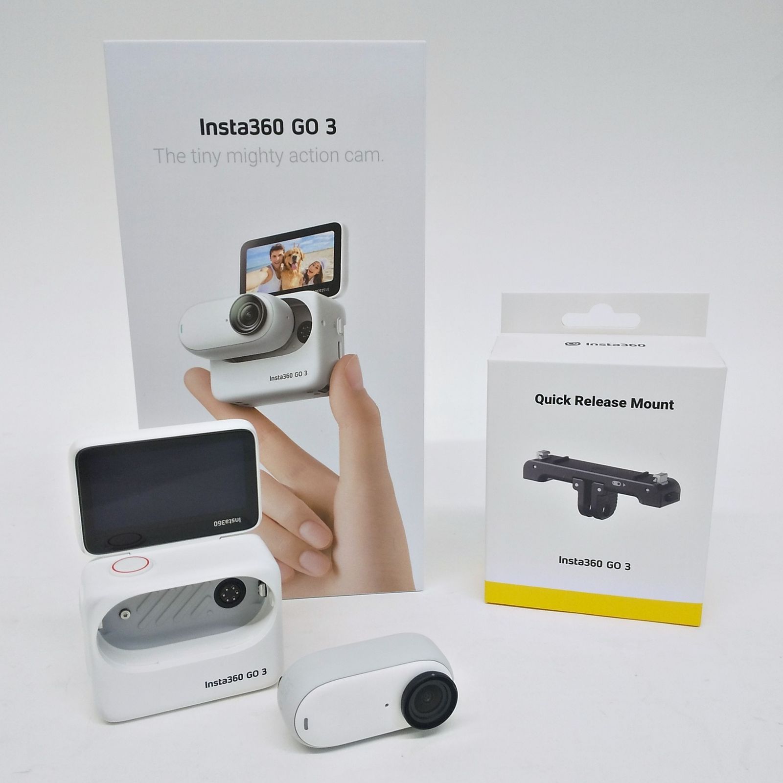 Insta360 go 3 128GB セット売り GO 3 - 超軽量・超小型 Insta360 go 3 128GB セット売り GO 3 - 超軽量・超小型