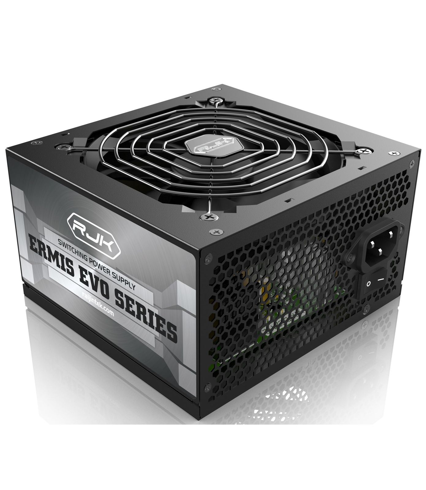 RAIJINTEK ERMIS EVO 650B 電源ユニット 650W ATX3.1 80 Bronze 認証 非モジュラー 静音ファン PC電源