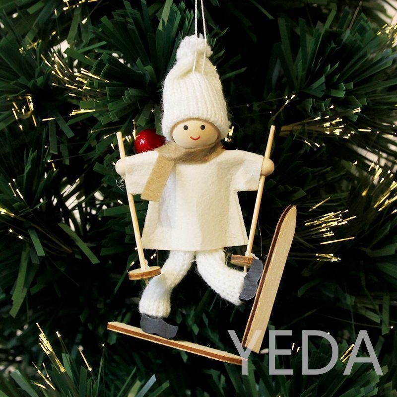 ピングー クリスマス オーナメント コップ ミニチュア フィギュア クリスマス 個 スキー ミニ フィギュア ウッディ ミニ