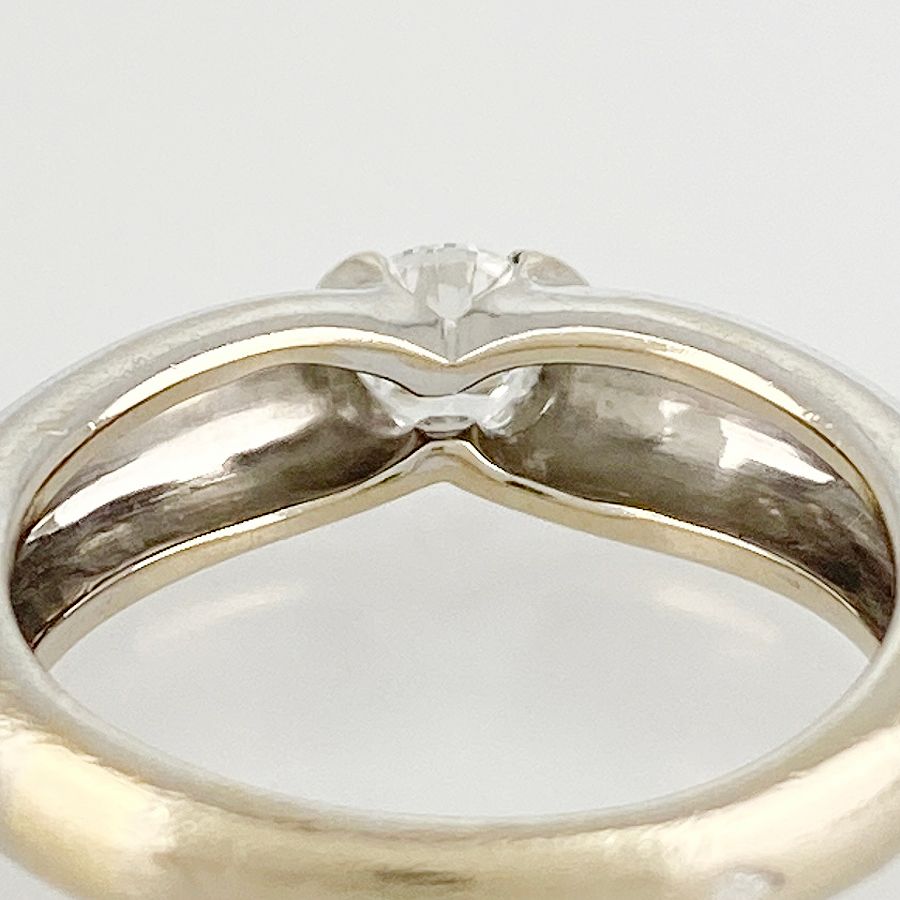 カルティエ CARTIER シェリー リング K18WG ダイヤモンド 8号(48