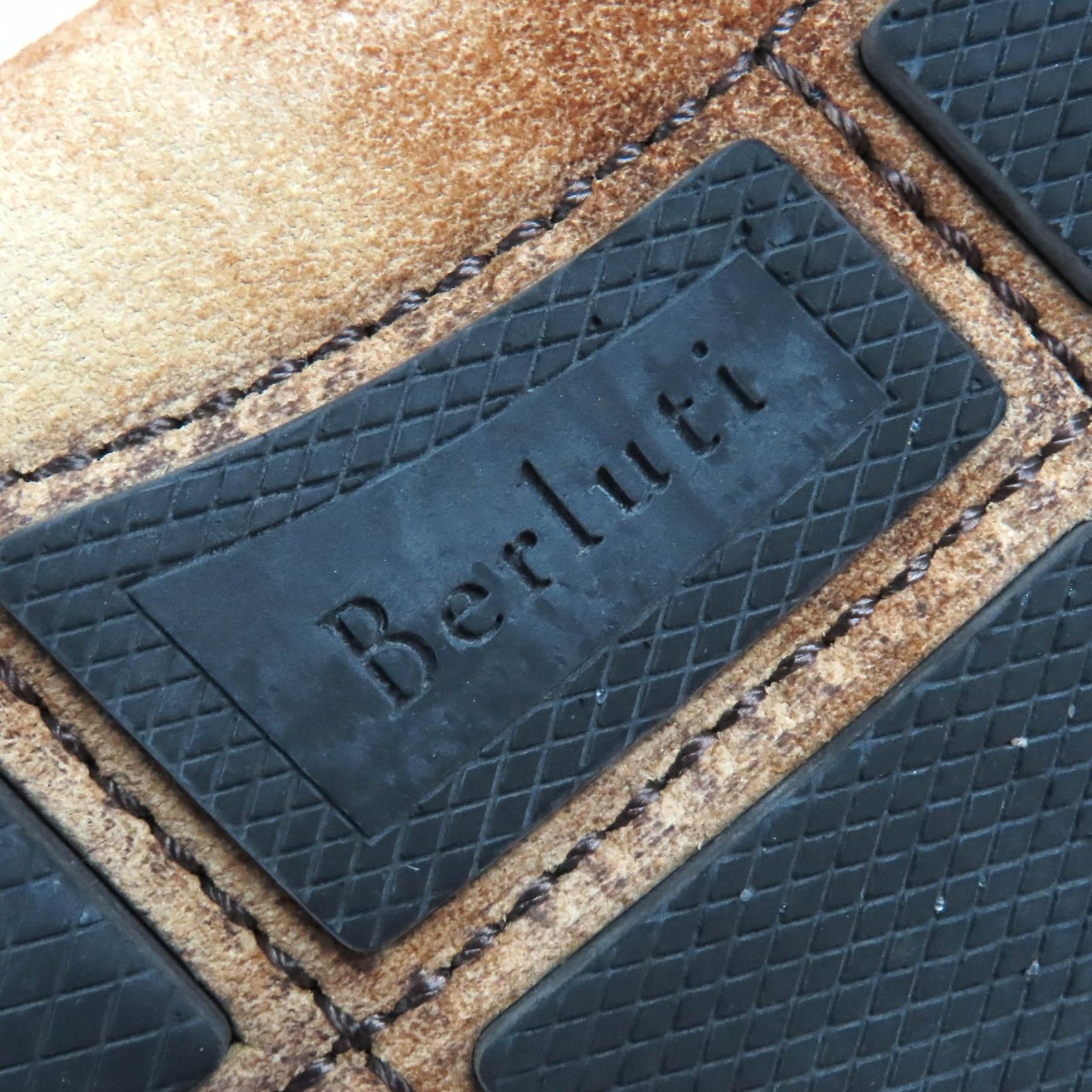 ドンドン見直し】美品△Berluti ベルルッティ スウェードレザー  