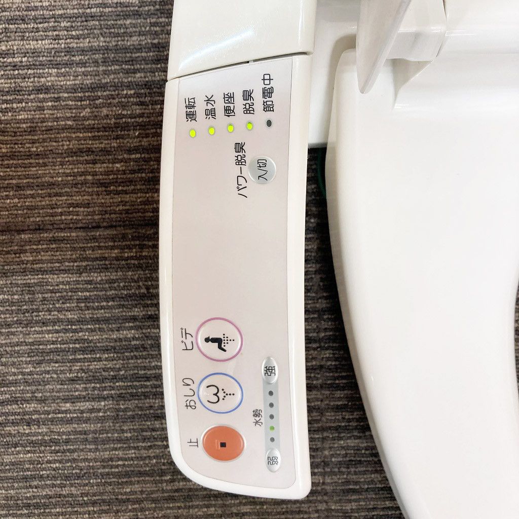 中古品】 TOTO 電気温水便座 ウォシュレット シャワートイレ