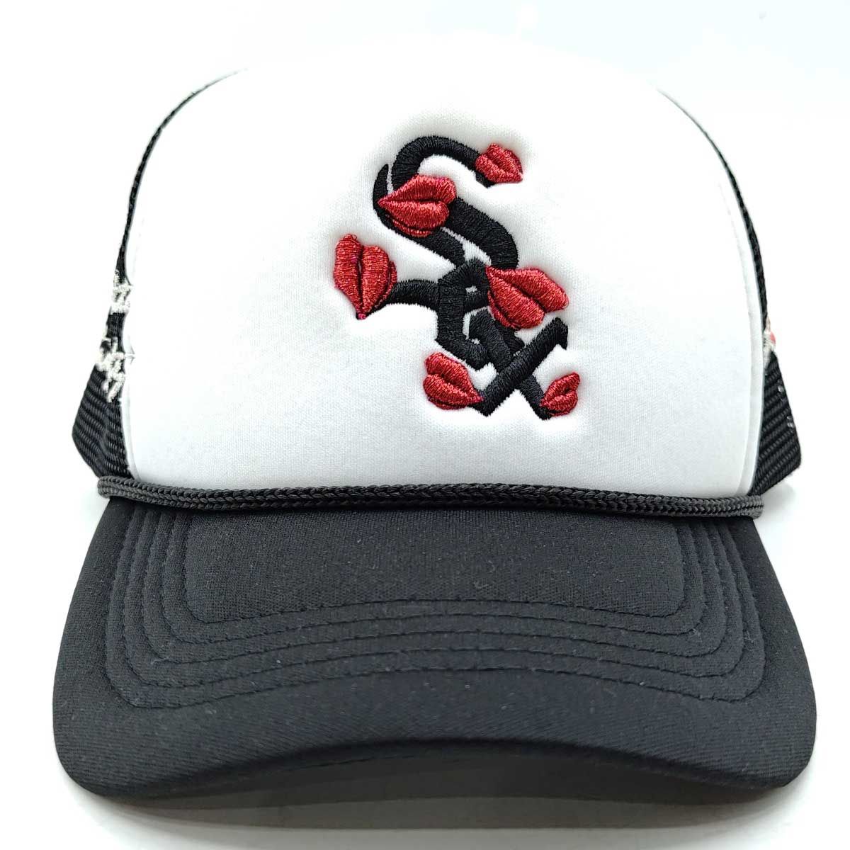 未使用】LA ROPA ラロパ WHITE SOX TRUCKER HAT メッシュ