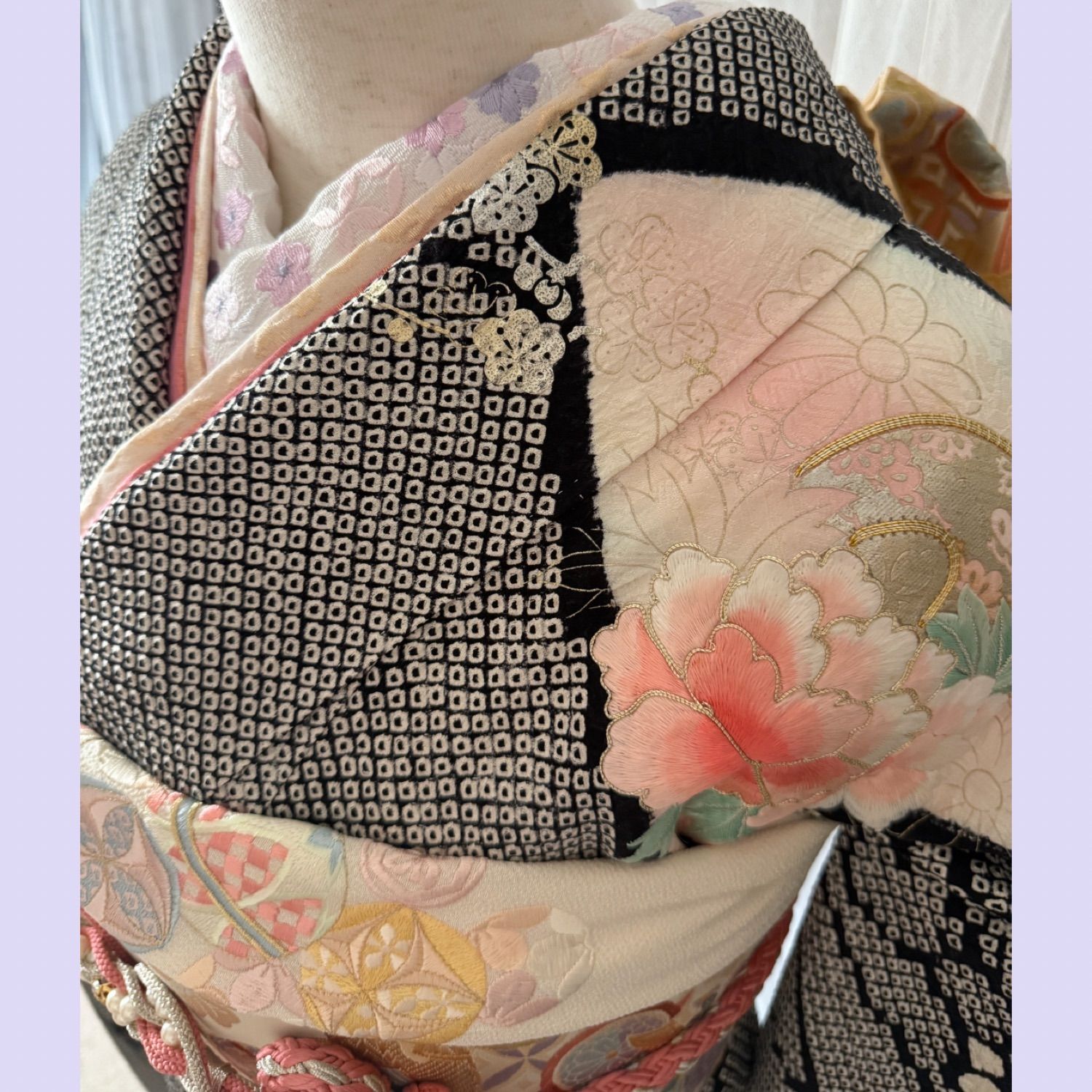 総絞り 振袖フルセット やまと誂製 正絹 158〜168cm 成人式 卒業式