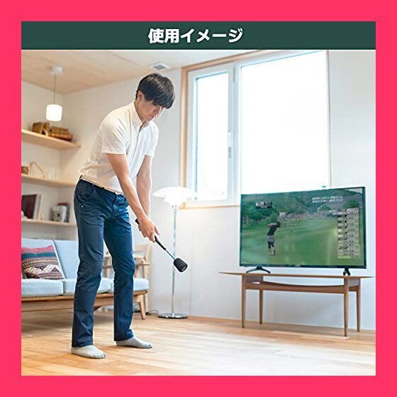 Tabata(タバタ) ゴルフ 素振り トレーニング 練習器具 スイング練習機 ゴルフ練習用品 三角先生 Fit トルネードスティック モデ Tabata(タバタ) ゴルフ 素振り トレーニング 練習器具 スイング練習機