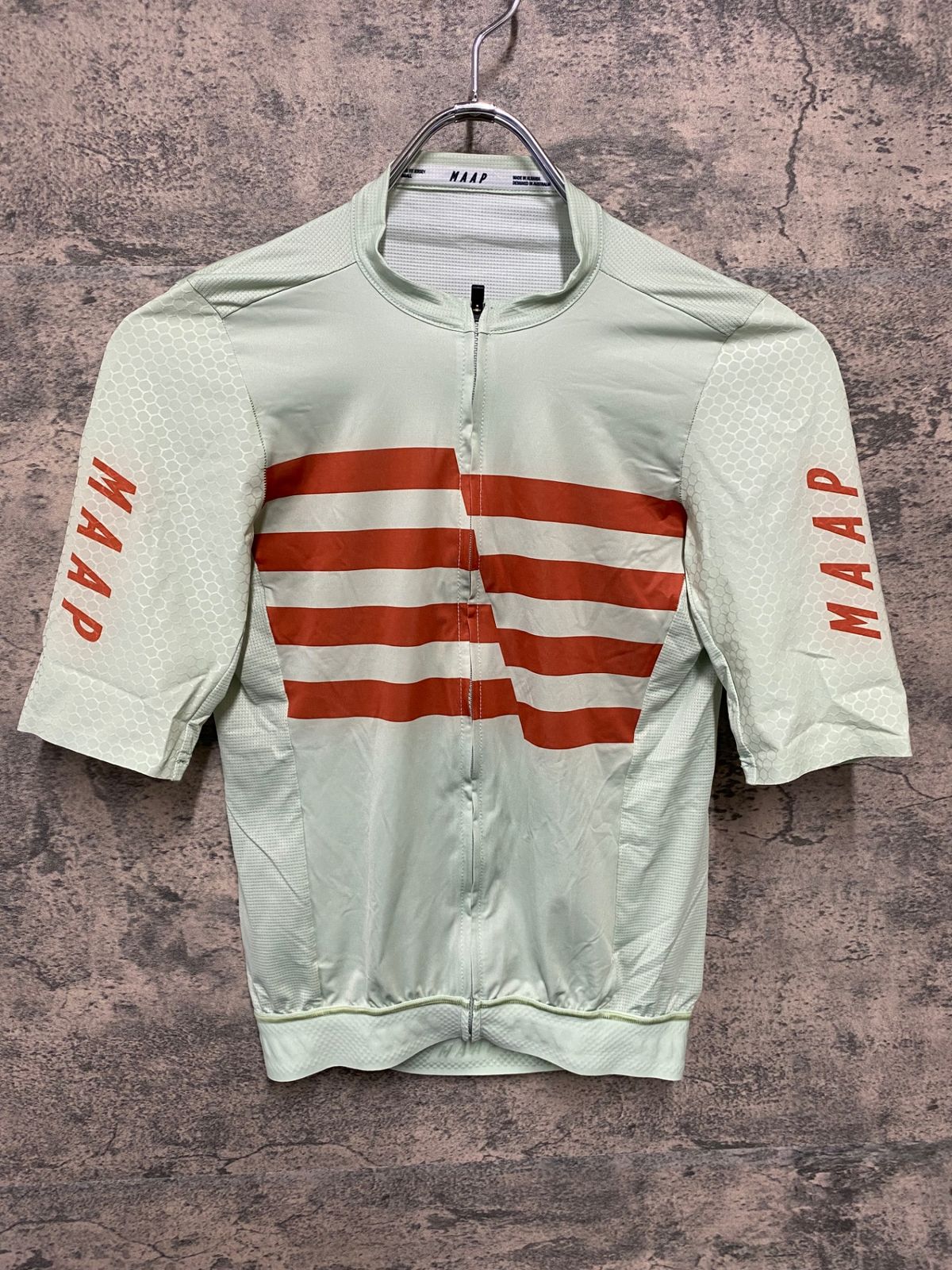 JL119 マープ MAAP TRAINING JERSEY 長袖 サイクルジャージ ターコイズグリーン M