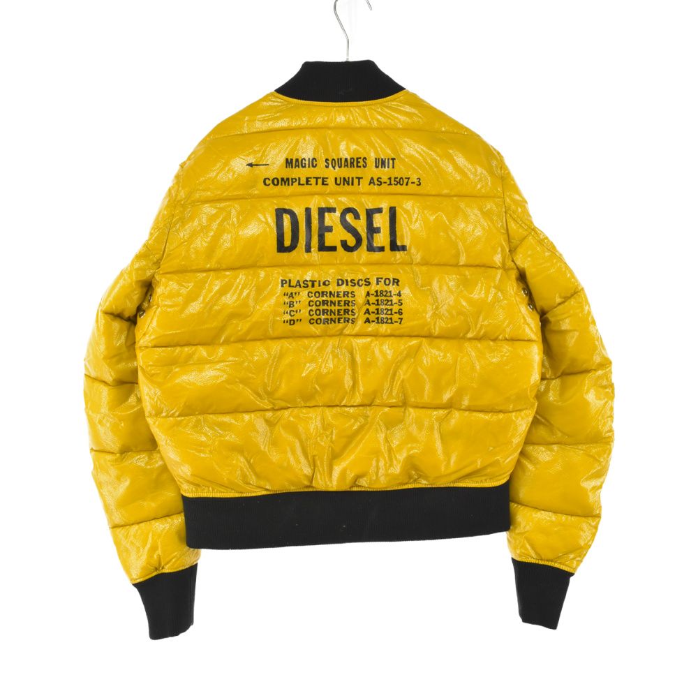 DIESEL (ディーゼル) Kurtka Bomber 00SYWD-W-ONY-0CAVU バックロゴ