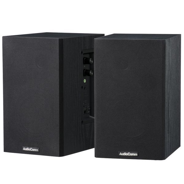 Bluetoothアクティブスピーカシステム 15W 15W大出力アンプ|ブラック ASP-W752Z