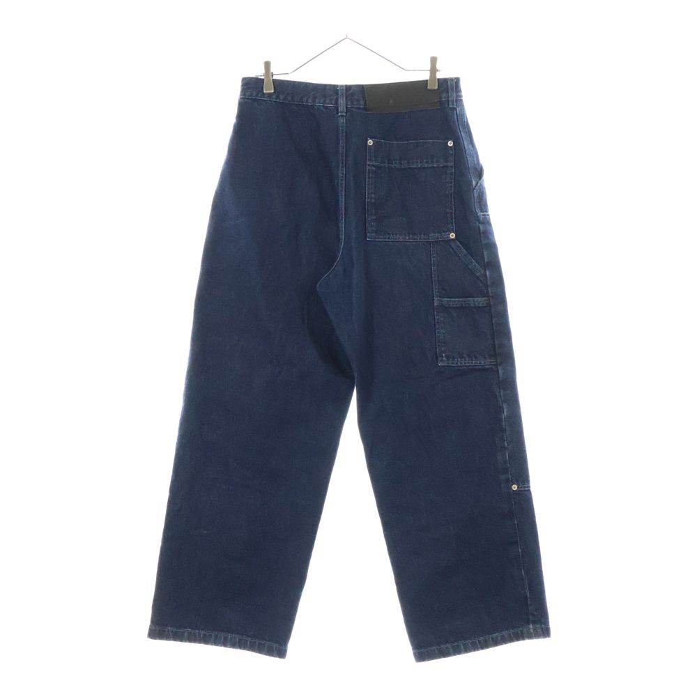 LOEWE (ロエベ) 22SS PATCHED DENIM TROUSERS ダブルニー ワイド