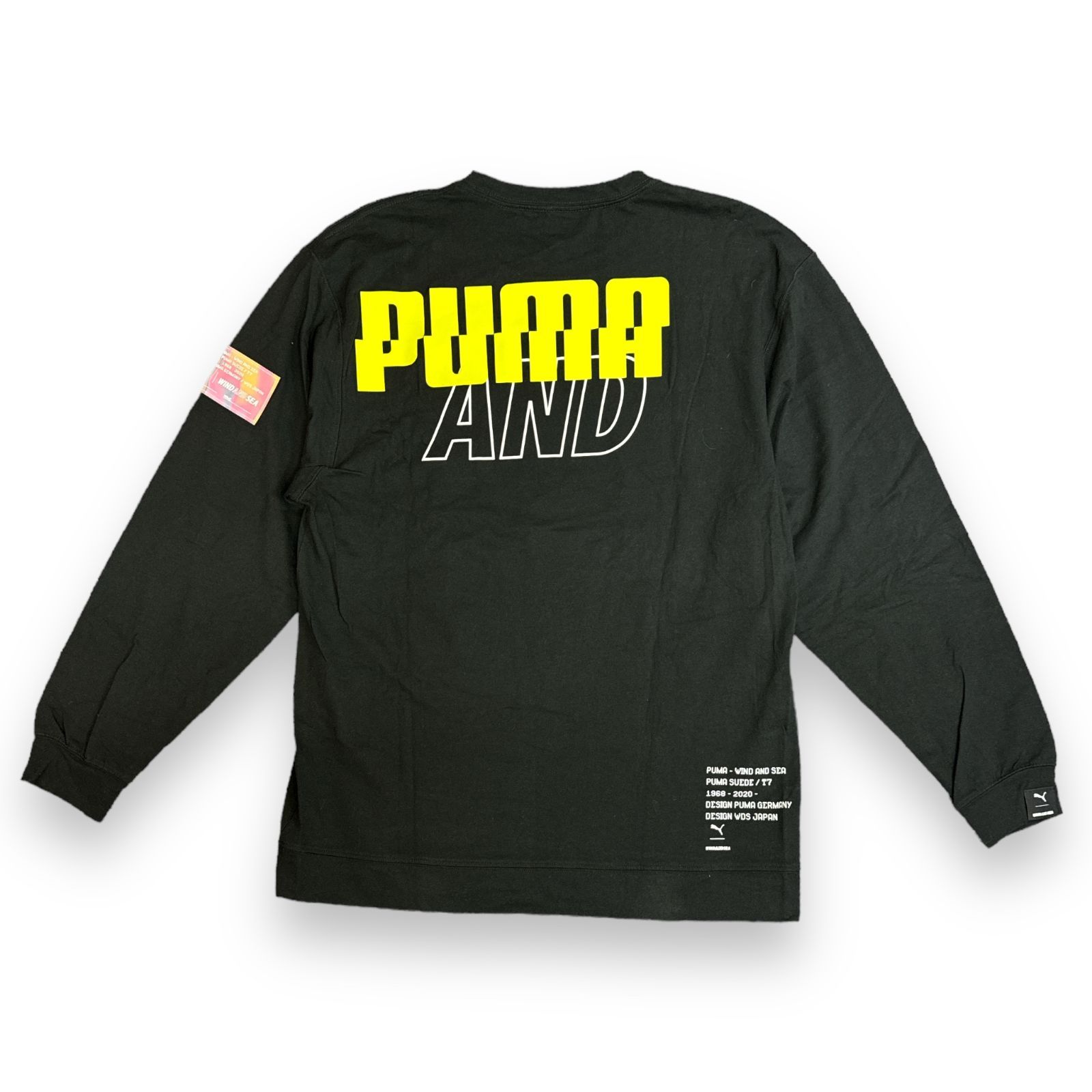 新品】PUMA×WIND AND SEA LS TEE BLACK XXL