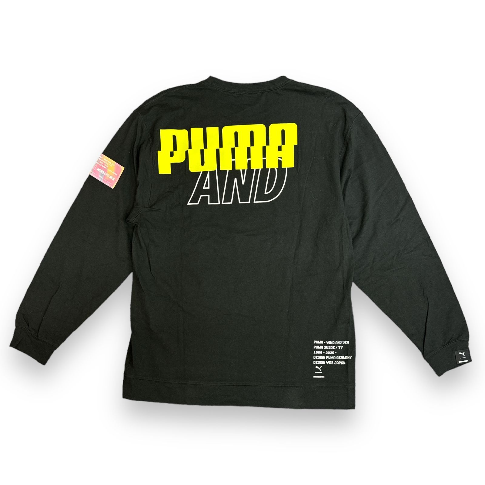 定価8250円 WIND AND SEA × PUMA 22SS Long Sleeve Tee ロングスリーブ 