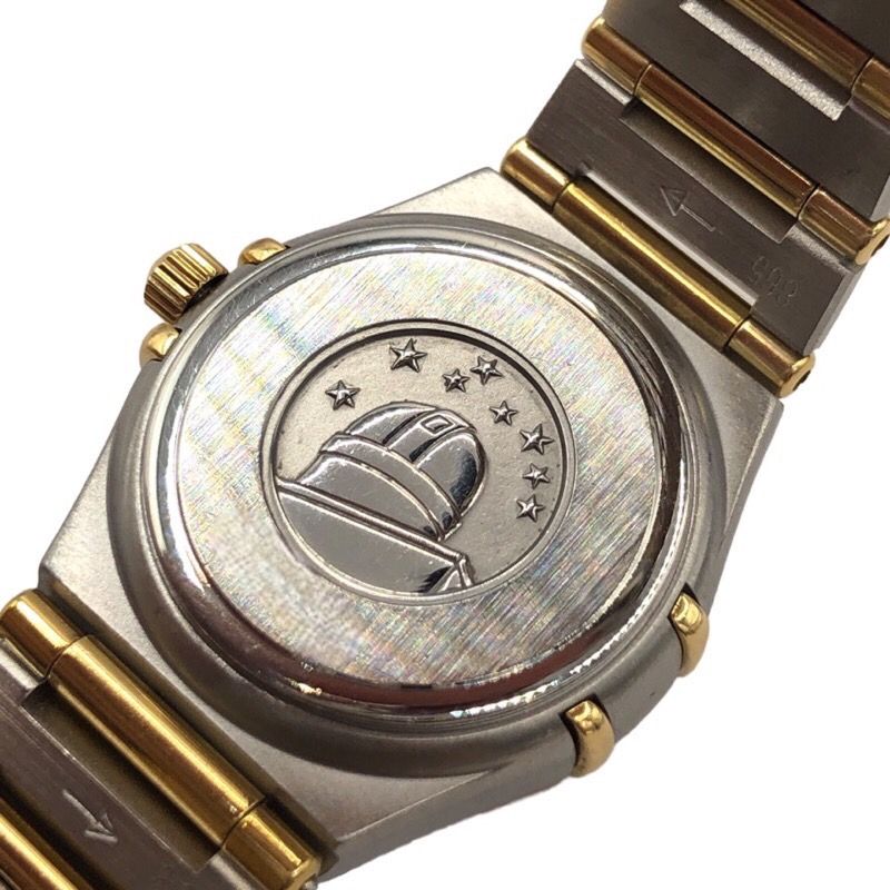 オメガ OMEGA コンステレーションミニ 1267.75 ホワイトシェル文字盤 YG/SS クオーツ レディース 腕時計
