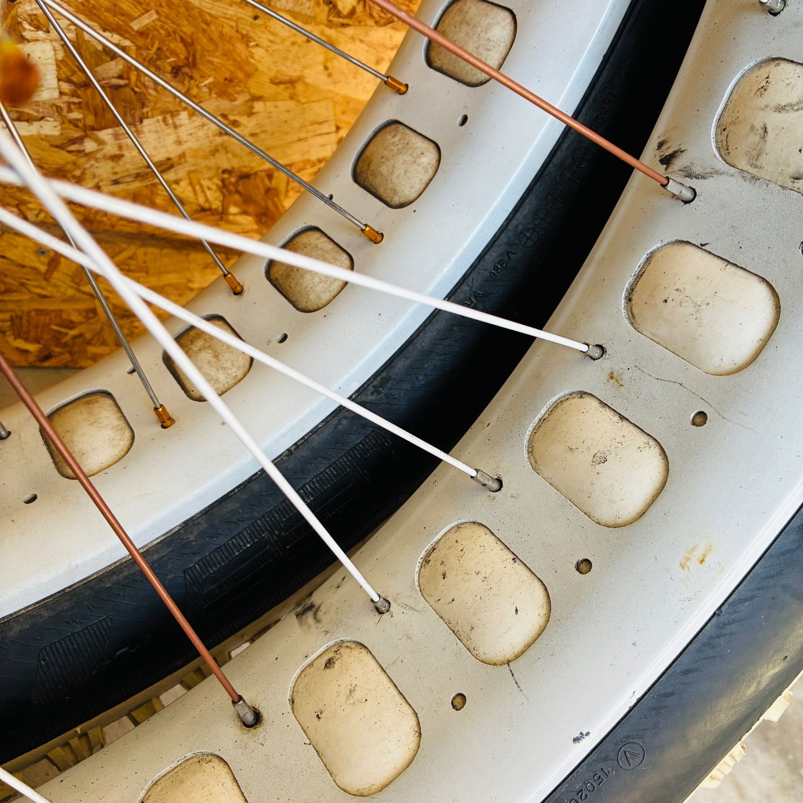 ファットバイク 手組み