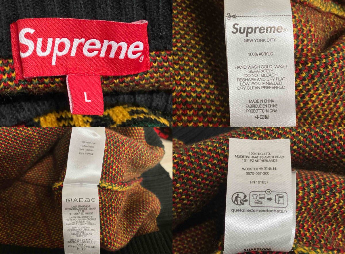 Supreme シュプリーム 23SS scarf sweater ニット セーター L