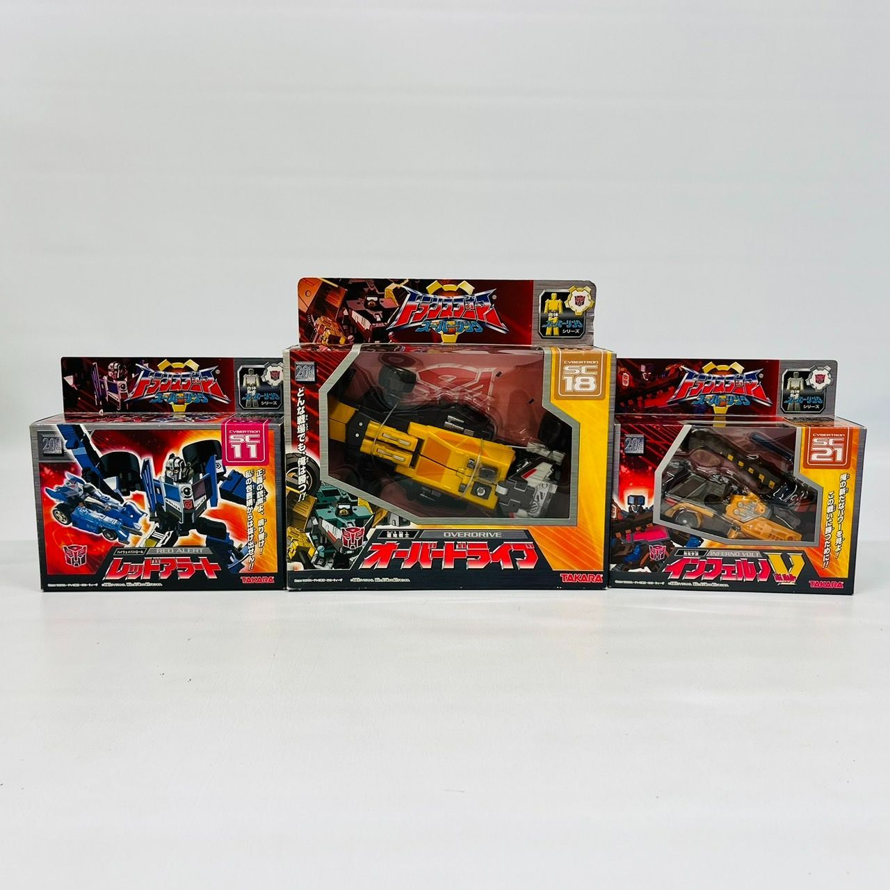 スーパーリンク　スプラング、ホイルジャック、レッドアラート3体 スーパーリンク スプラング、ホイルジャック、レッドアラート3体