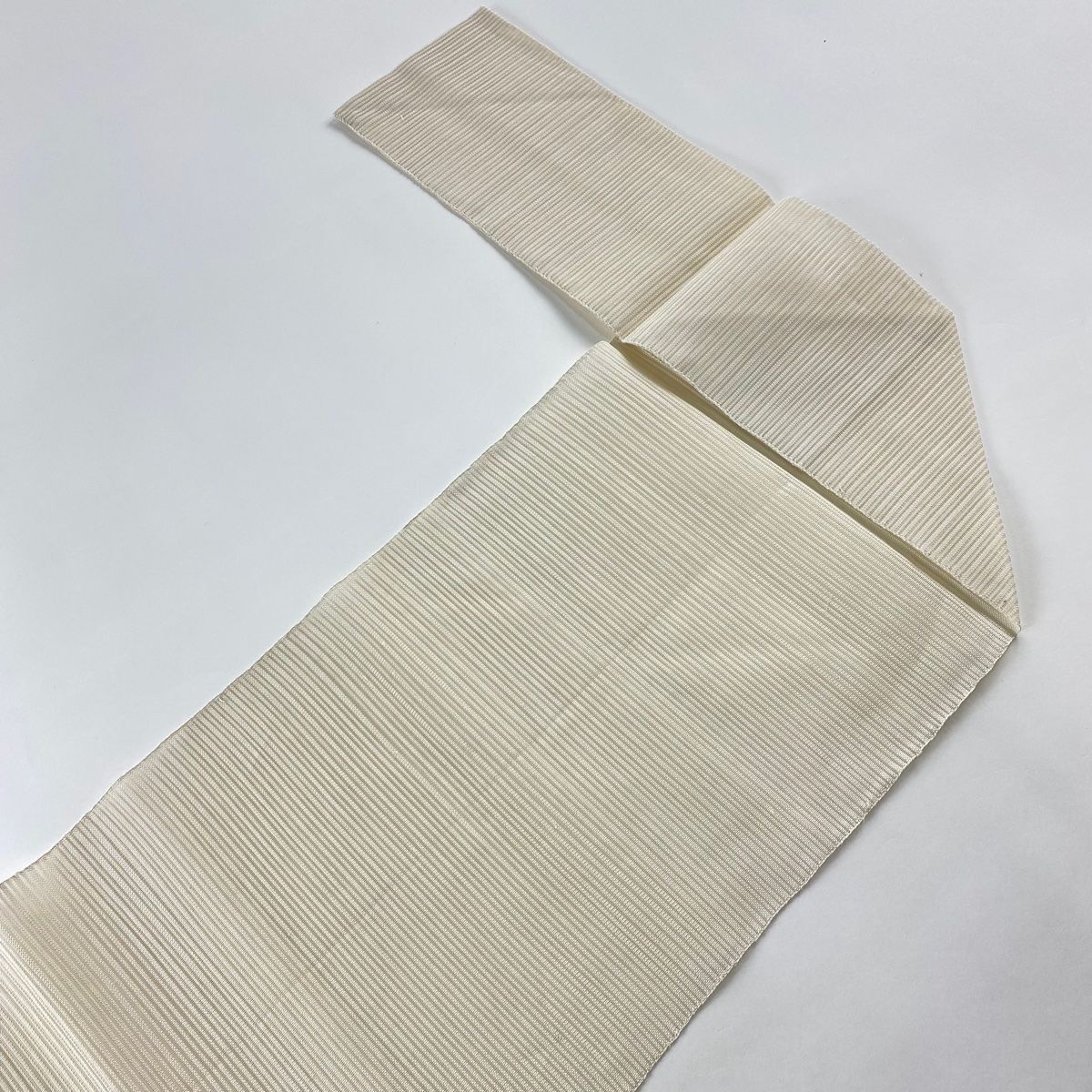 名古屋帯 秀品 夏帯 絽 八寸名古屋帯 松葉仕立て 霞 金銀糸