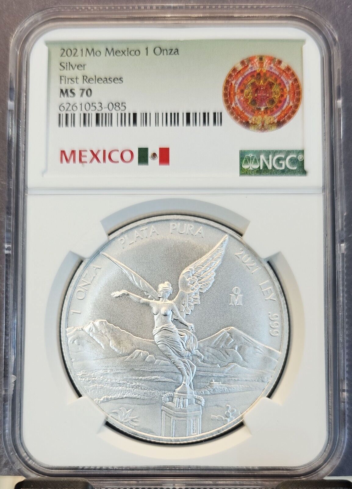 2021 MEXICO SILVER LIBERTAD 1 ONZA NGC MS 70 FIRST RELEASES