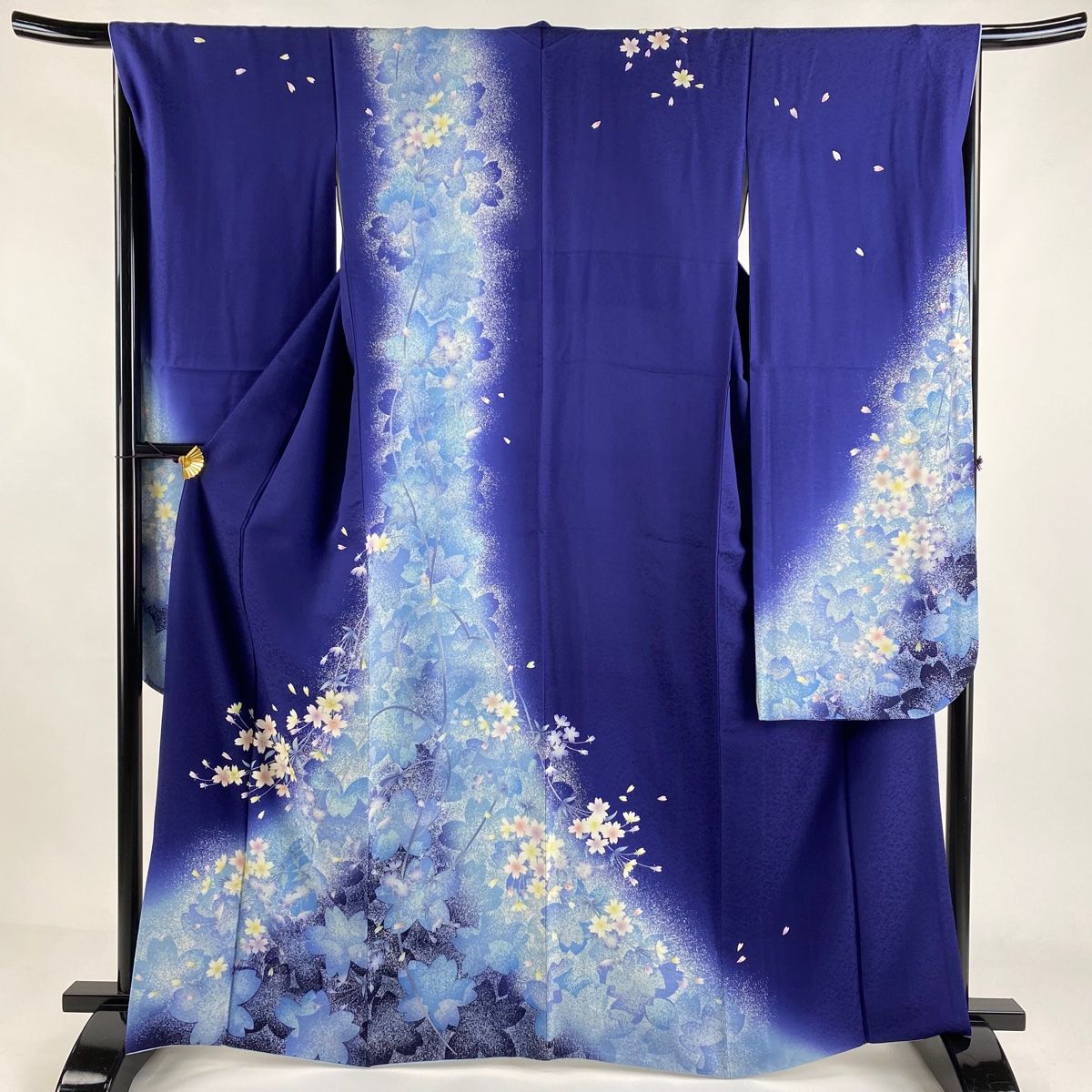 平和屋着物＊夏物 八寸名古屋帯 絽綴れ 枝花文 金銀糸