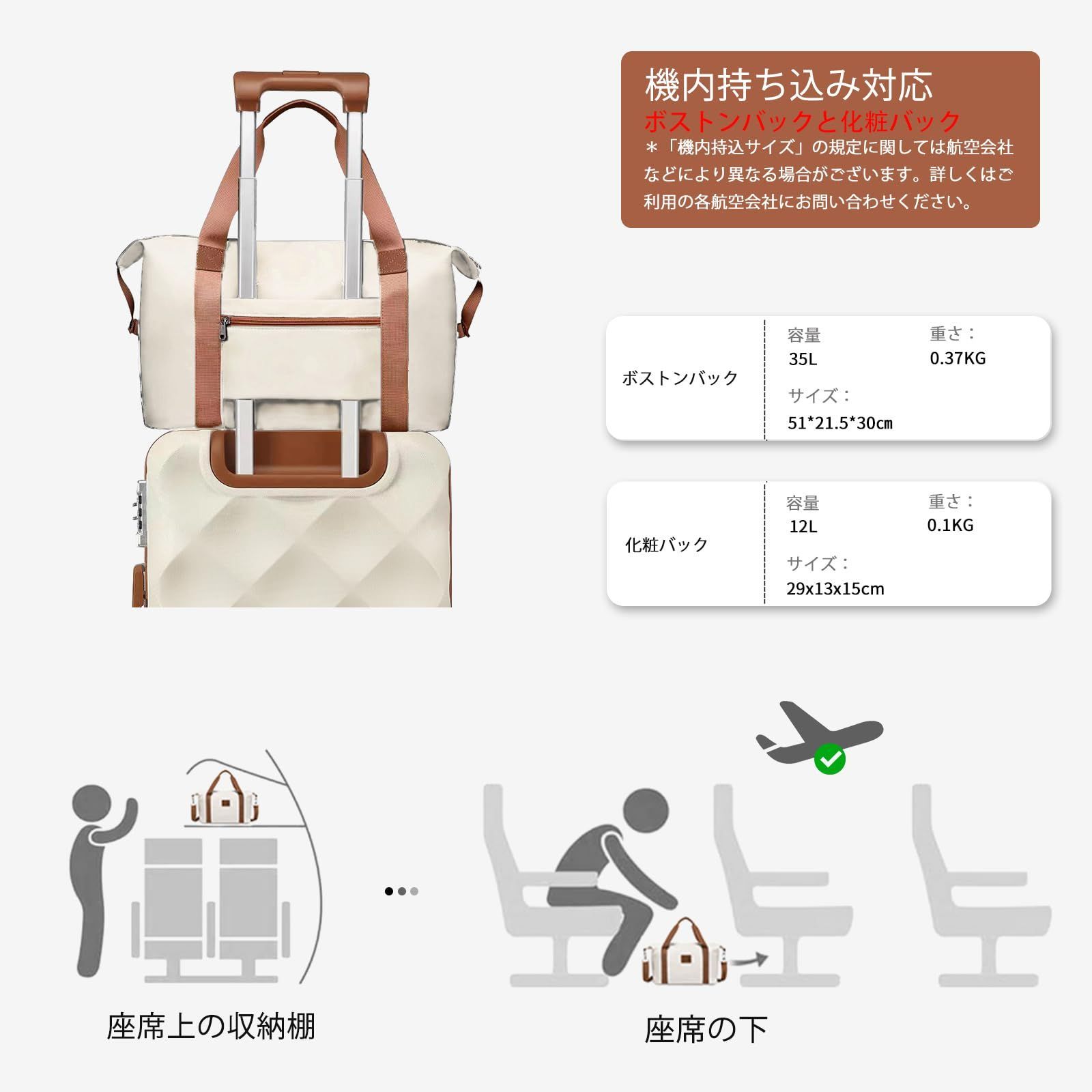 スーツケース 化粧ポーチ