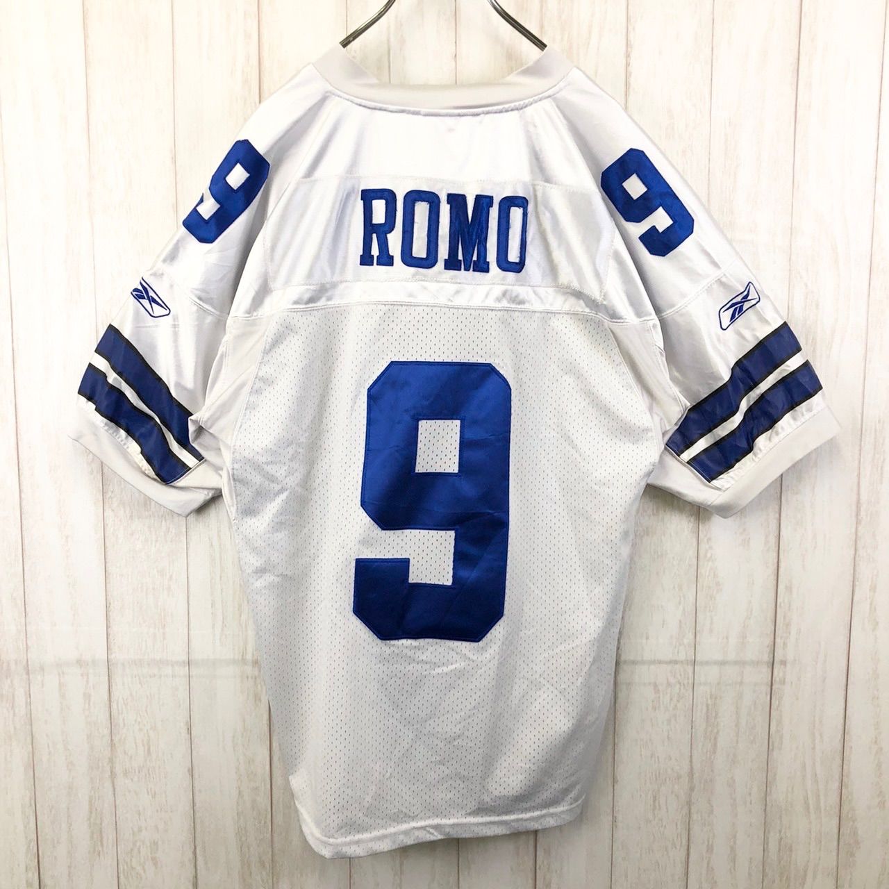 Reebok リーボック NFL ROMO 9 アメフト ゲームシャツ ユニフォーム - メルカリ