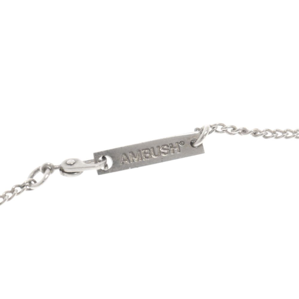 〔値下げ中〕【美品】AMBUSH シルバー Pill チャームネックレス 値下げ中〕【美品】AMBUSH シルバー Pill チャームネックレス