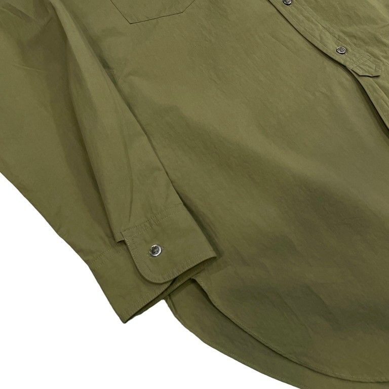 Nigel Cabourn 21SS コットンツイルスタンドカラーグランパシャツ 新品