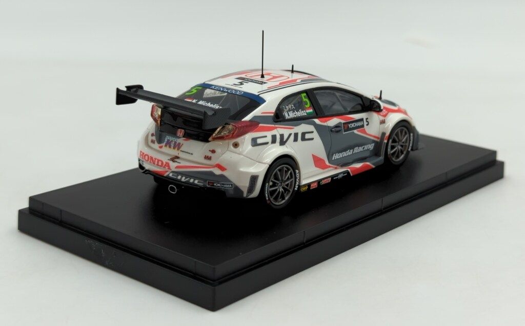 エムエムピー 1/43 EBBRO Honda Civic WTCC 2016 No.5 N
