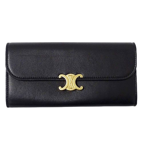 セリーヌ CELINE 財布 レディース ブランド 長財布 トリオンフ レザー