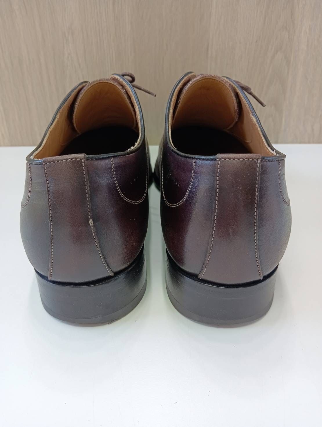 BARNEY'S NEW YORK ブラウン ドレスシューズ 配送 BARNEYS NEW YORK