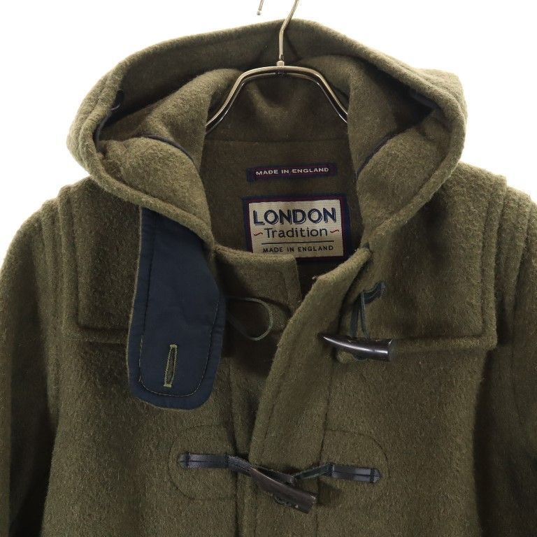 ロンドントラディション 英国製 ウールブレンド ダッフルコート