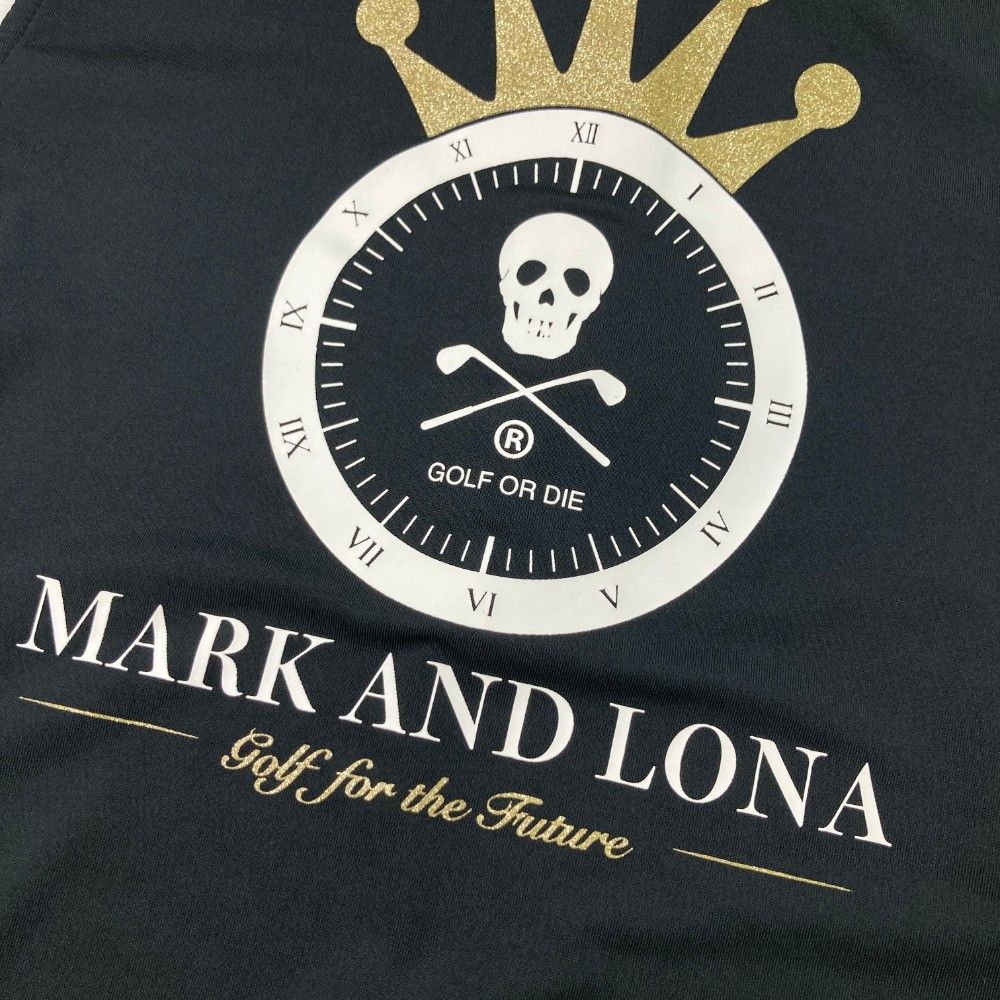 明るさを与える サイズ 38 MARK-LONA マークアンドロナ モデル ノースリーブポロシャツ ブラック系 240101044942 ゴルフウェア レディース ストスト 日本全国無料配達!