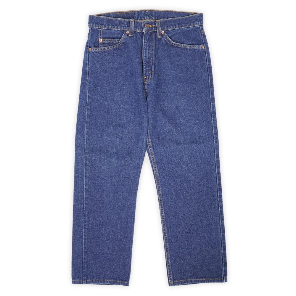 リーバイス Levi's 90s 90年代 505 デニムパンツ ジーンズ 定番 ストレート 501 550 USA オリジナル ヴィンテージ アメリカ 古着 メンズ ズボン・パンツ ブルー W31【中古】