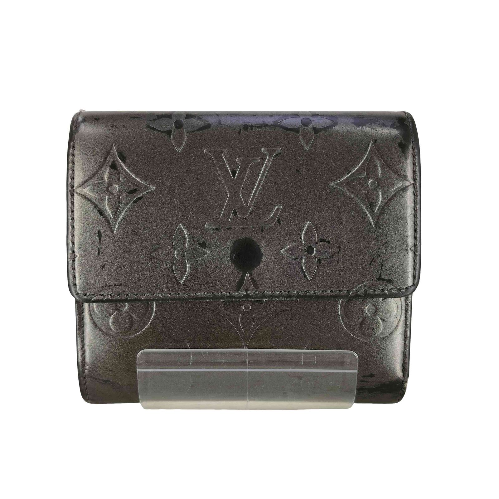 【極美品】ルイヴィトン 財布 ヴェルニ ポルトモネビエカルトクレディ　ペルル ルイヴィトンポルトモネビエカルトクレディ 14125 アマラント