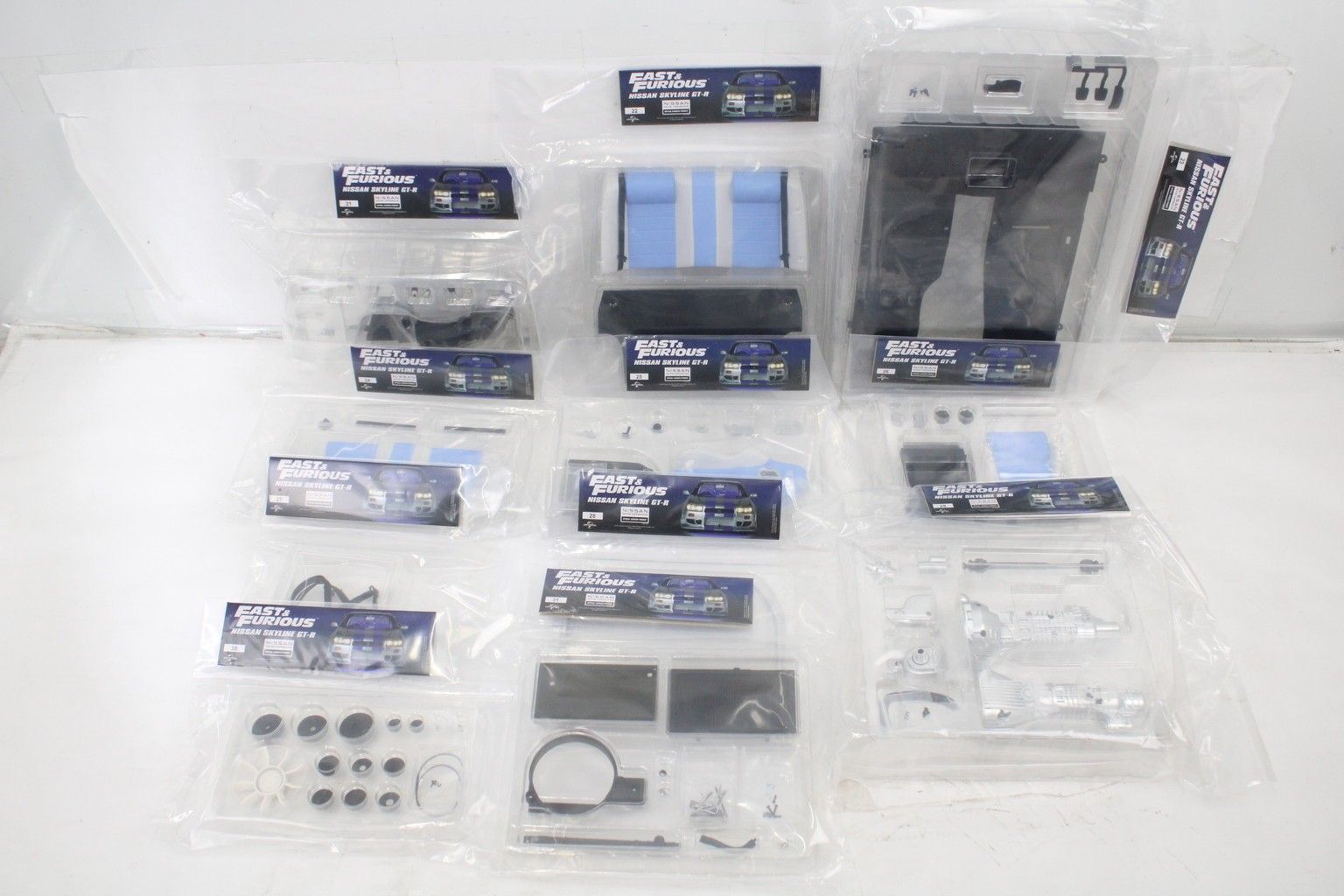 未組立 デアゴスティーニ ワイルドスピード 日産スカイライン GT