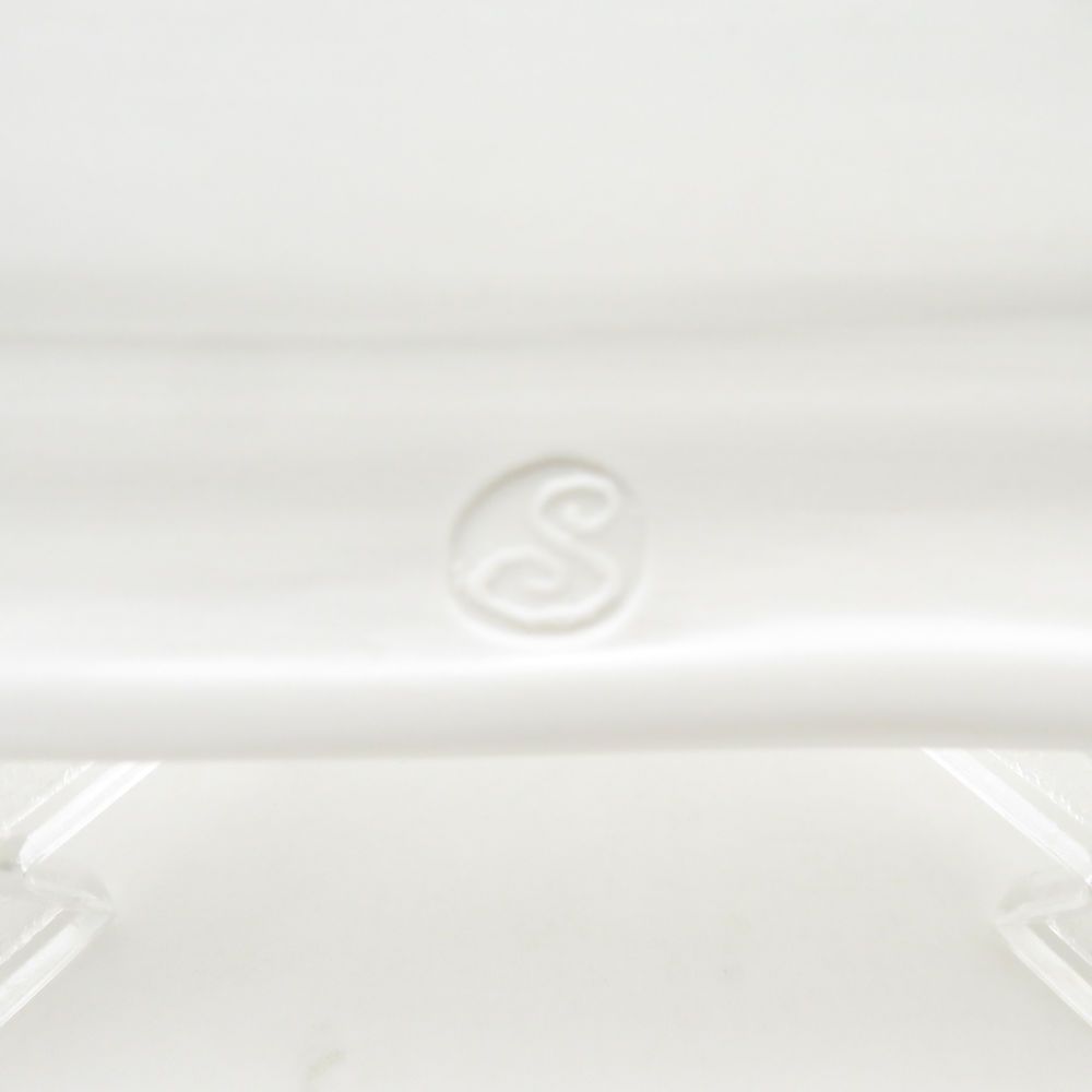 Satoshi Takaku 高久敏士 長方形皿 34cmプレート 大皿 白磁 SC9203F2