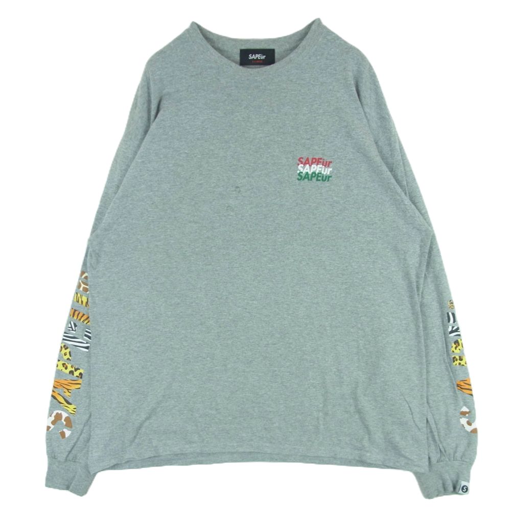 SAPEur サプール ロンT グレー XL